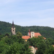 Pohled na klášter sv. Prokopa